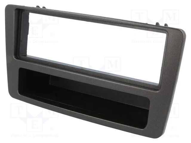 Moldura do rádio, Honda, 1 DIN, antracito