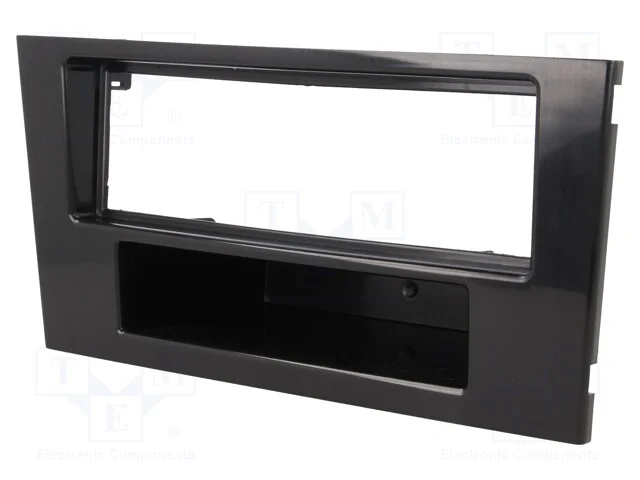 Moldura do rádio, Ford, 1 DIN, preta