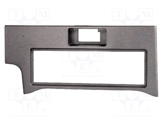Moldura do rádio, Nissan, 1 DIN, antracito