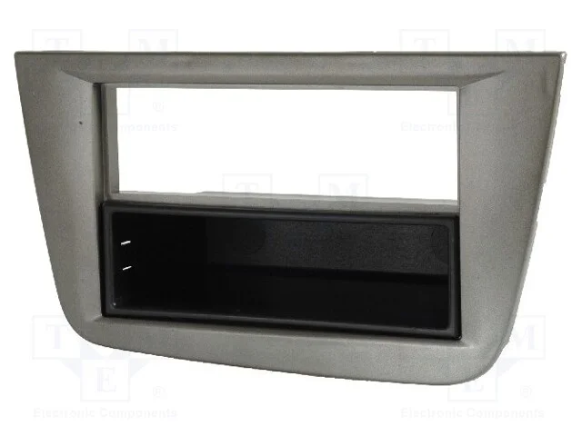 Moldura do rádio, Seat, 2 ISO, antracito