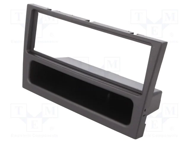 Moldura do rádio, Opel,Vauxhall, 1 DIN, antracito.