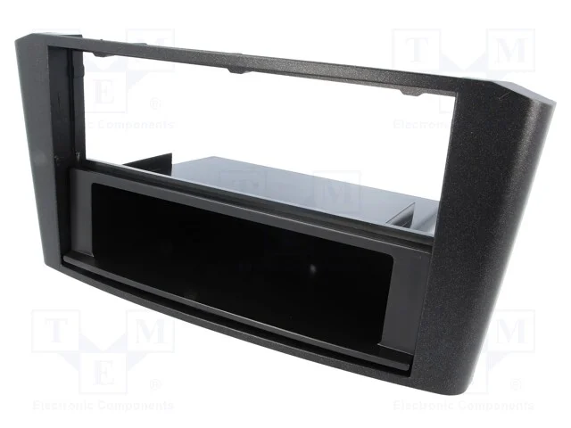 Moldura do rádio, Toyota, 2 ISO, preta