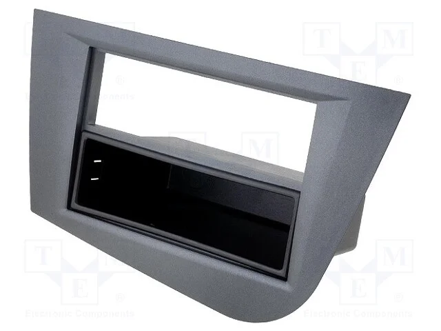 Moldura do rádio, Seat, 2 ISO, antracito