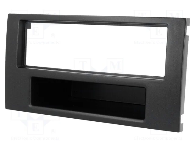 Moldura do rádio, Ford, 1 DIN, preta