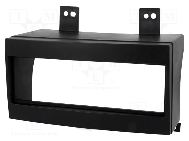Moldura do rádio, Kia, 1 DIN, preta