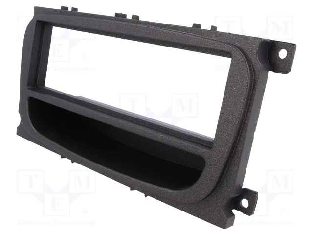 Moldura do rádio, Ford, 1 DIN, preta