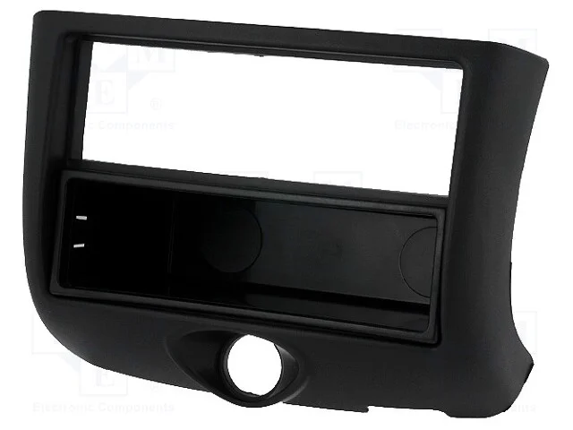 Moldura do rádio, Toyota, 2 DIN, preta
