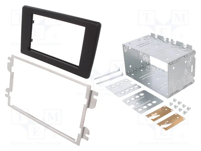 Moldura do rádio, Nissan,Opel,Renault, 2 DIN, pre.