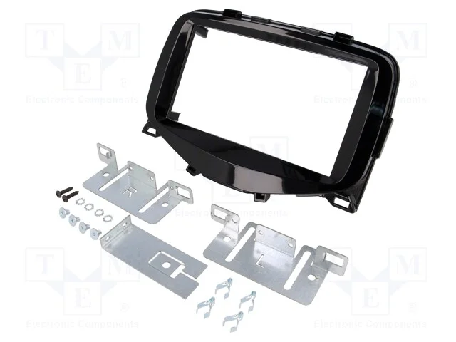Moldura do rádio, Citroën,Peugeot,Toyota, 2 DIN