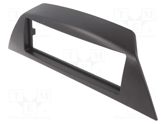 Moldura do rádio, Renault, 1 DIN, preta