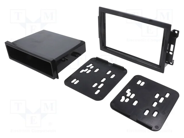Moldura do rádio, Chrysler,Dodge,Jeep, 2 DIN, pre.