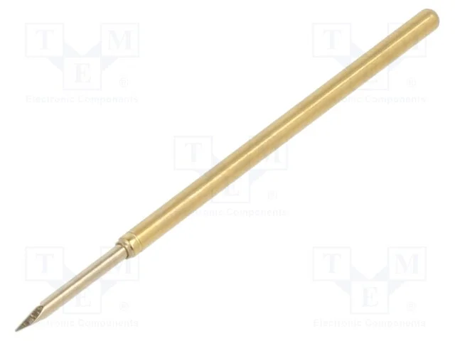Agulha para teste, Flexão das molas de trabalho: .