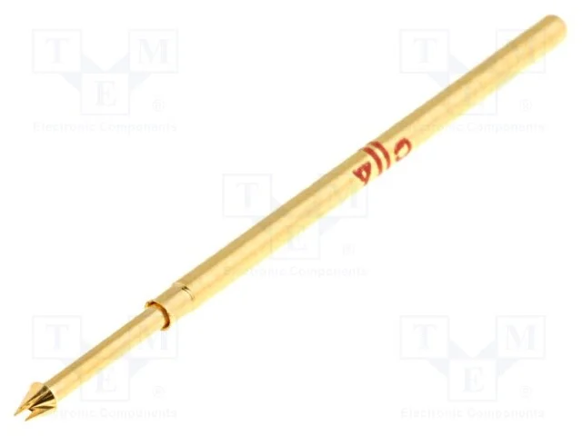 Agulha para teste, Flex&atilde;o das molas de trabalho: .