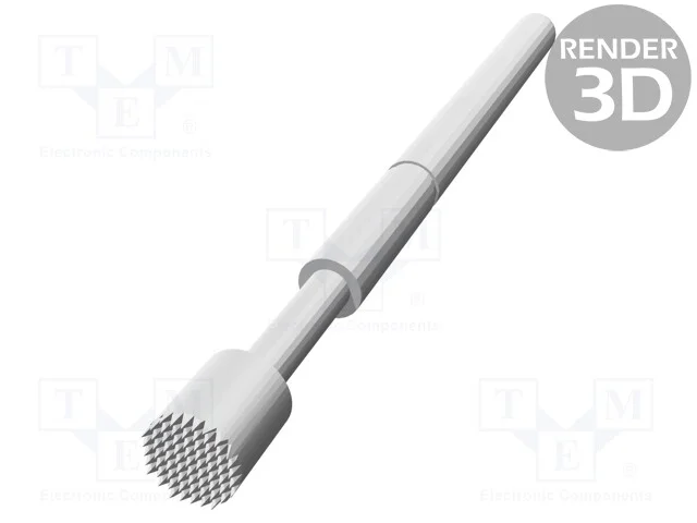 Agulha para teste, Flexão das molas de trabalho: .