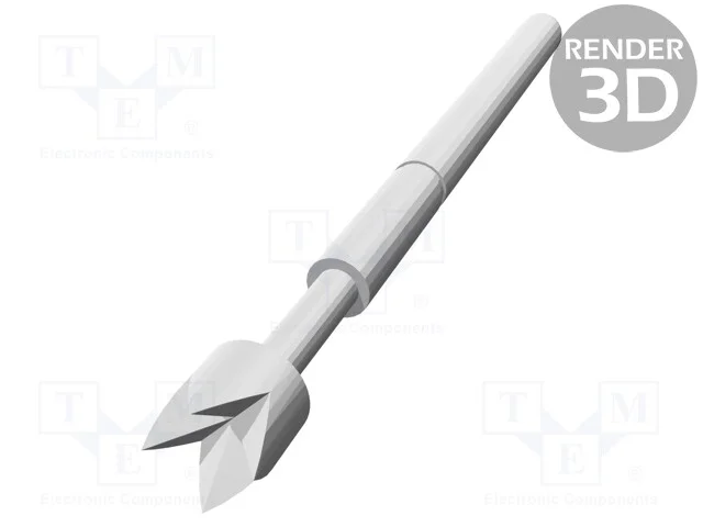 Agulha para teste, Flexão das molas de trabalho: .