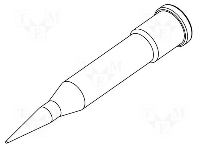 Ponta, peças de aparafusar, 0,4mm