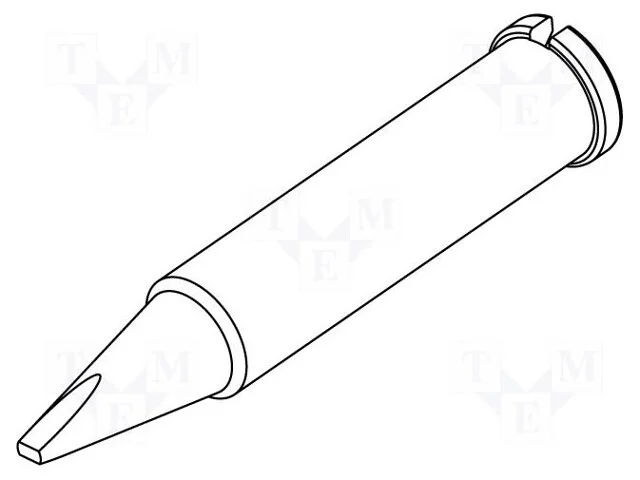 Ponta, peças de aparafusar, 1,2mm