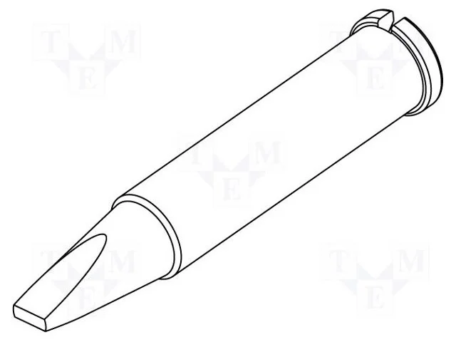 Ponta, peças de aparafusar, 2,4mm