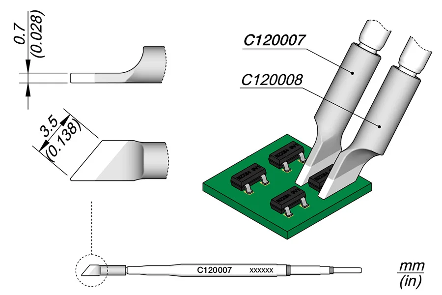 Blade Cartridge 3.5 Right