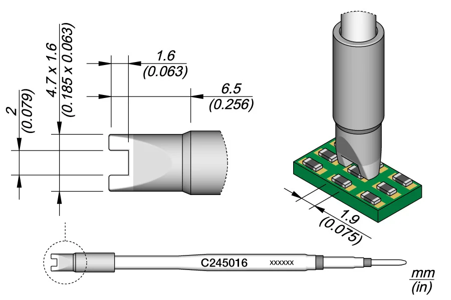 Ponta para Desolar Chips 1.9