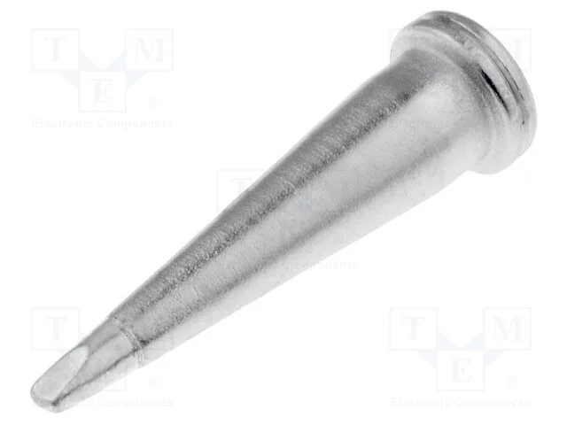 Ponta, peças de aparafusar, 1,2x0,4mm, para solda.