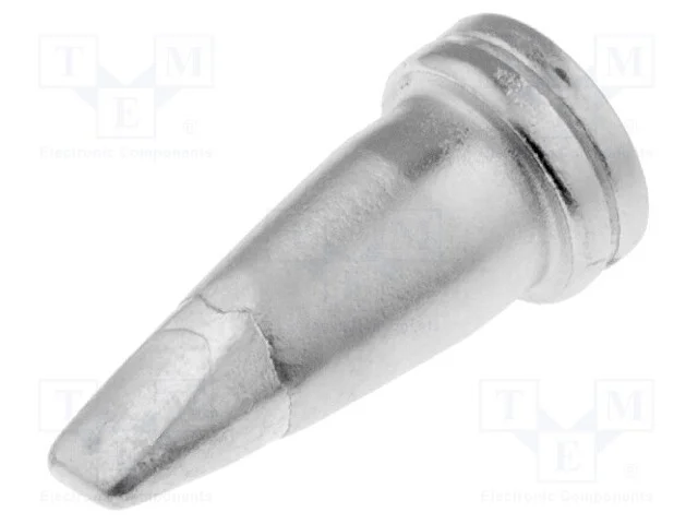 Ponta, peças de aparafusar, 2,4x0,8mm, para solda.