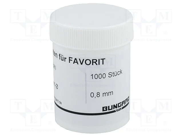Anteparo: para Placas Pcb, 0,8mm, 1000unid.