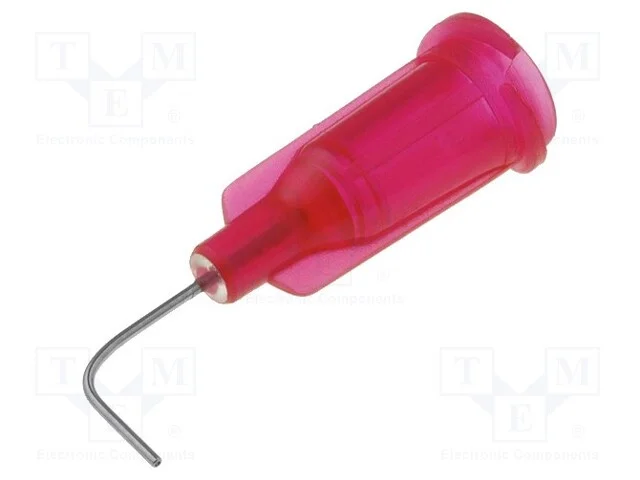 Agulha: em a&ccedil;o, 0,5, Tamanho: 25, curvada &acirc;ngulo .