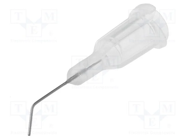 Agulha: em a&ccedil;o, 0,5, Tamanho: 27, curvada &acirc;ngulo .