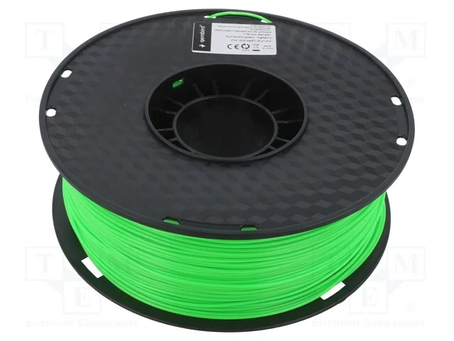 Filament: ABS, 1.75mm, bright green, 225÷245C, 1kg