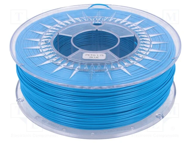 Filamento: Pet-G, : 1,75mm, Azul, 220÷250c, 1kg