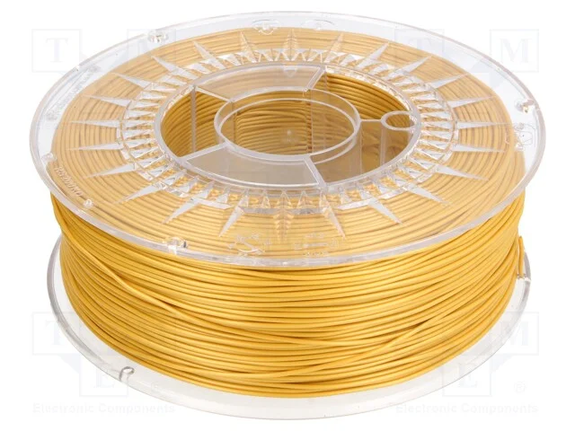 Filamento: Pla, : 1,75mm, Dourado, 200÷235c, 1kg