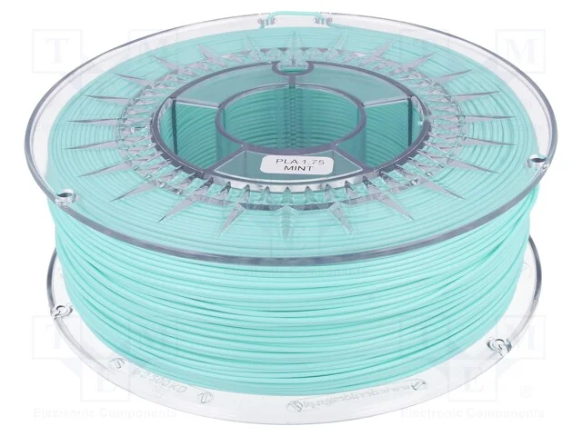 Filamento: Pla, : 1,75mm, Hortelã, 200÷235c, 1kg