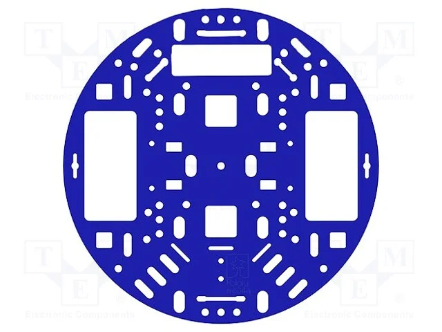 Chassis, Azul, 127x3mm, Acrílico