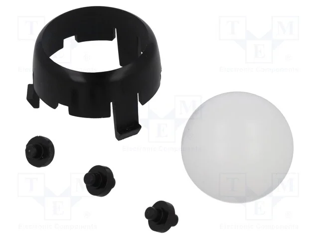Esfera de Suporte, Preta, Conjunto: Esfera,Carcaça, Por Encaixe