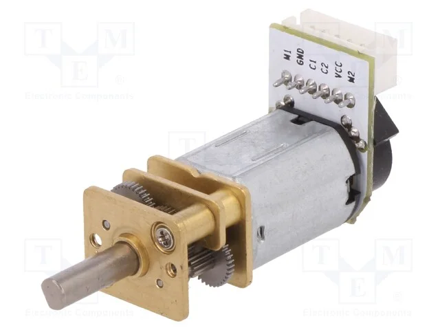 Motor: DC, com encoder,com transmissão, 6VDC, 170.