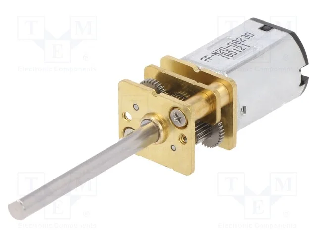 Motor: Dc, com Transmissão, 6vdc, 185ma, Eixo: Incisão D, L: 25mm
