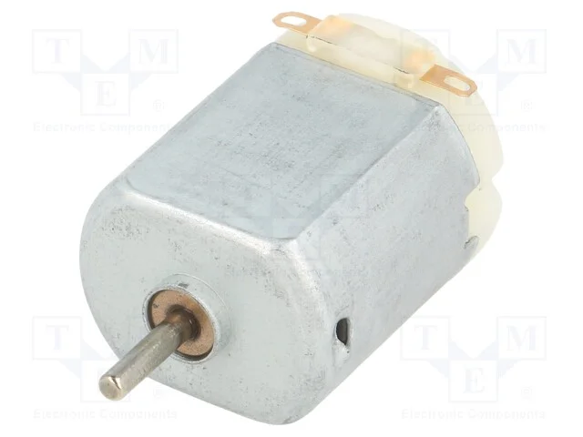 Motor: DC, sem rotor, 6VDC, 800mA, Eixo: liso, It.