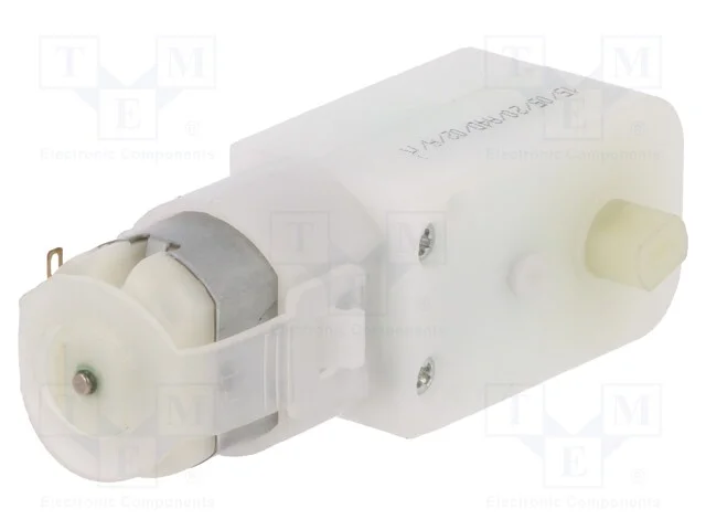 Motor: Dc, Angular,Com Transmissão Plástica, 6vdc, 800ma, 120: 1