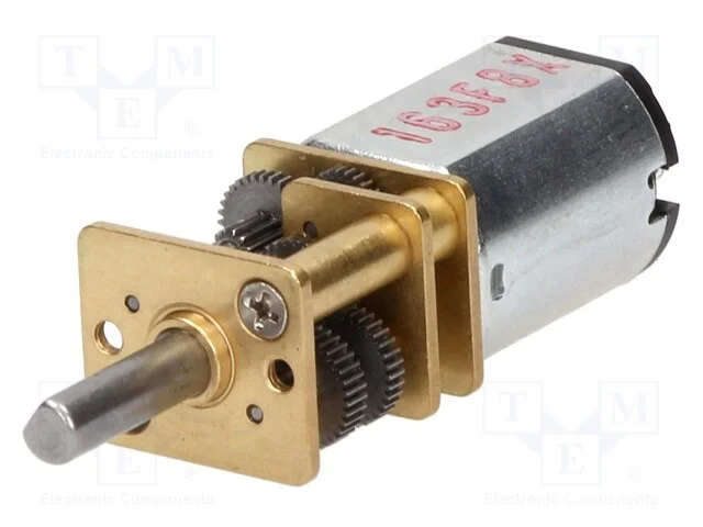 Motor: Dc, com Transmissão, Hp, 6vdc, 1,6a, Eixo: Incisão D, 986: 1