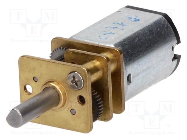 Motor: DC, com transmissão, Medium Power, 6VDC, 6.