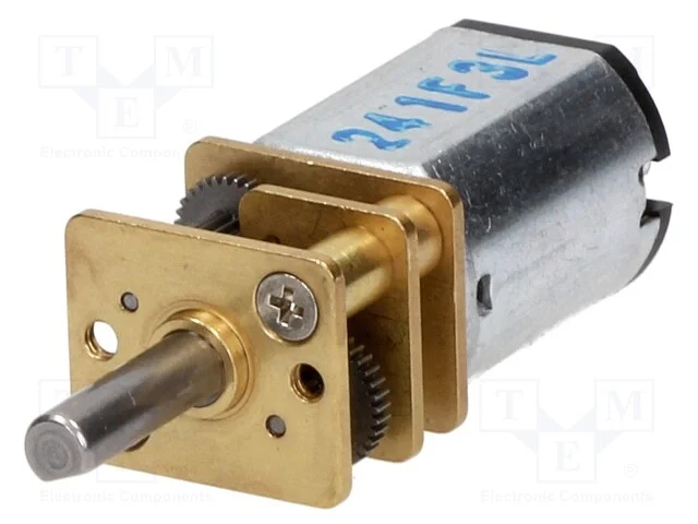 Motor: DC, com transmissão, Medium Power, 6VDC, 6.