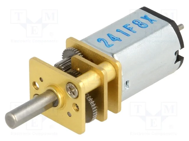 Motor: DC, com transmissão, Medium Power, 6VDC, 6.