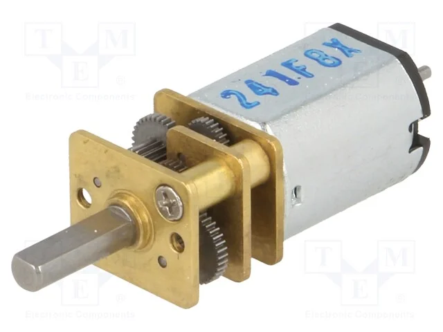 Motor: DC, com transmissão, Medium Power, 6VDC, 6.