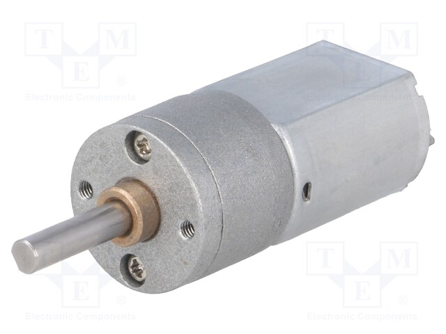 Motor: DC, com transmissão, POLOLU 20D, 6VDC, 3,2.