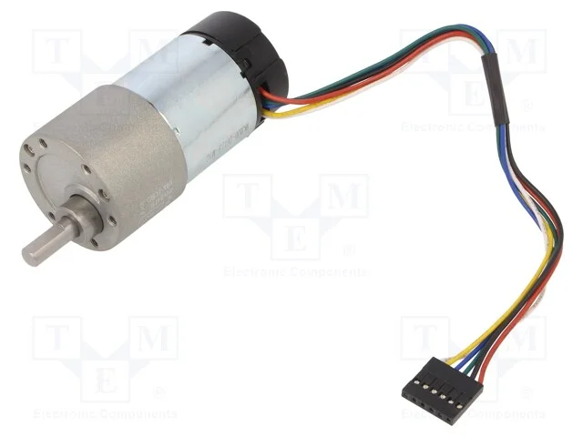 Motor: DC, com transmissão, 6÷12VDC, 5,5A, Eixo: .