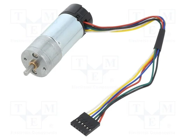 Motor: DC, com encoder,com transmissão, LP, 6VDC,.