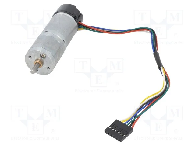 Motor: Dc, com Encoder,Com Transmissão, Lp, 6vdc, 2,4a, 34rot./Min