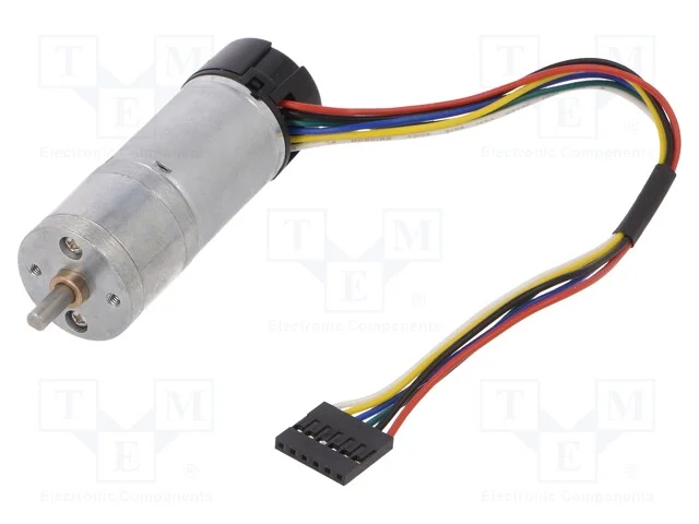 Motor: DC, com encoder,com transmissão, HP, 12VDC.