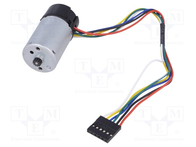 Motor: DC, Medium Power, 12VDC, 2,1A, 7800rot./mi.